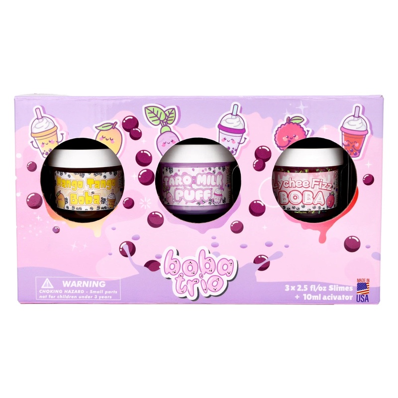 Dope Slimes Boba Slime Trio