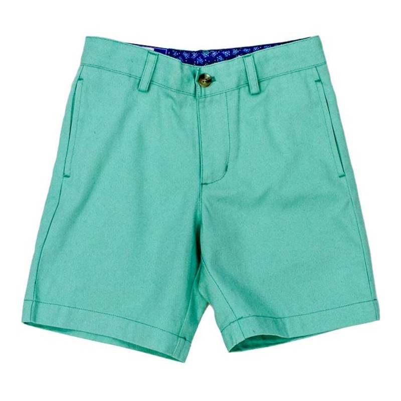 J Bailey Pete Twill Shorts - Aloe