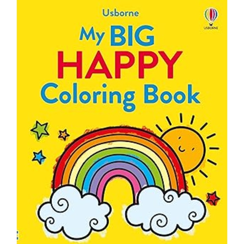 My Big Happy Coloring Book