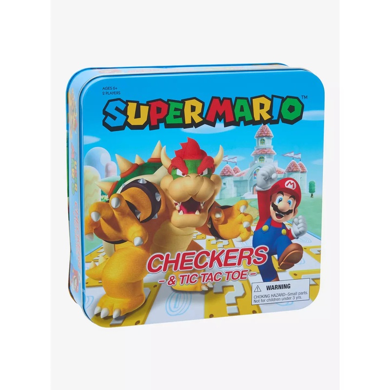Super Mario Checkers & Tic Tac Toe
