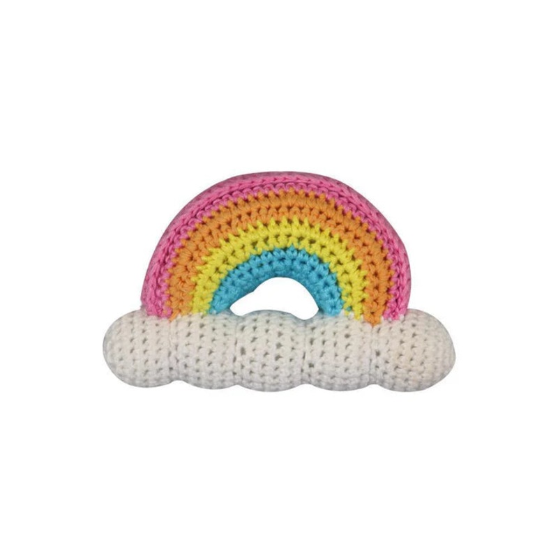 Zubels Crochet Rainbow Rattle