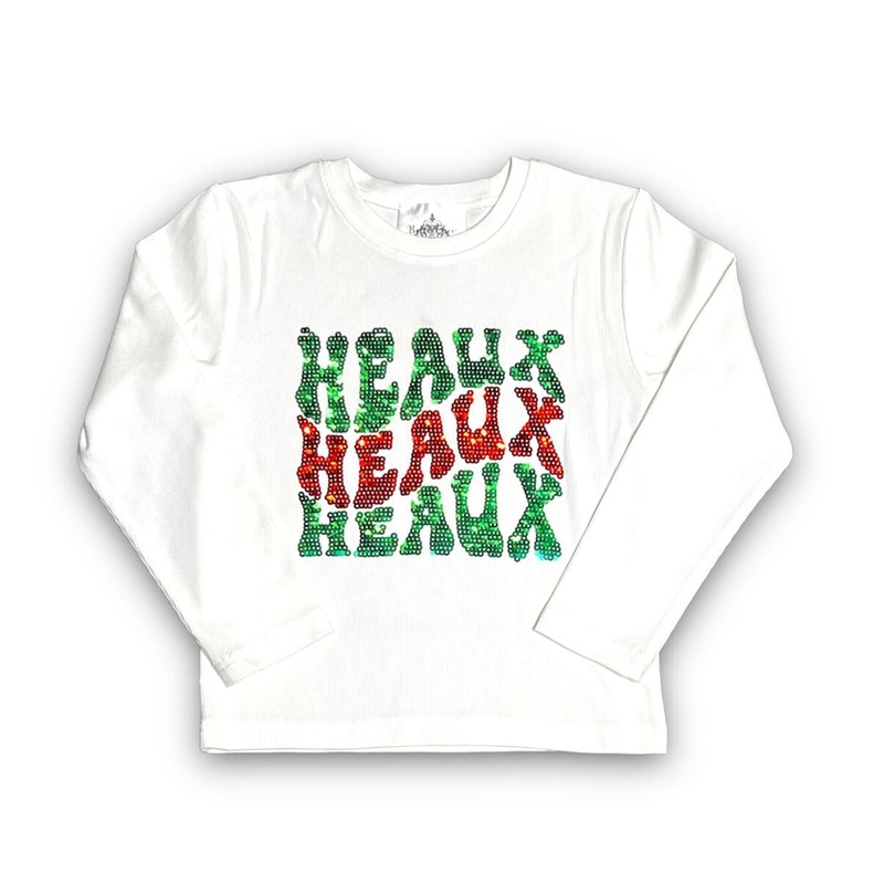 Belle Cher L/S Sequin Tee Shirt - Heaux Heaux Heaux
