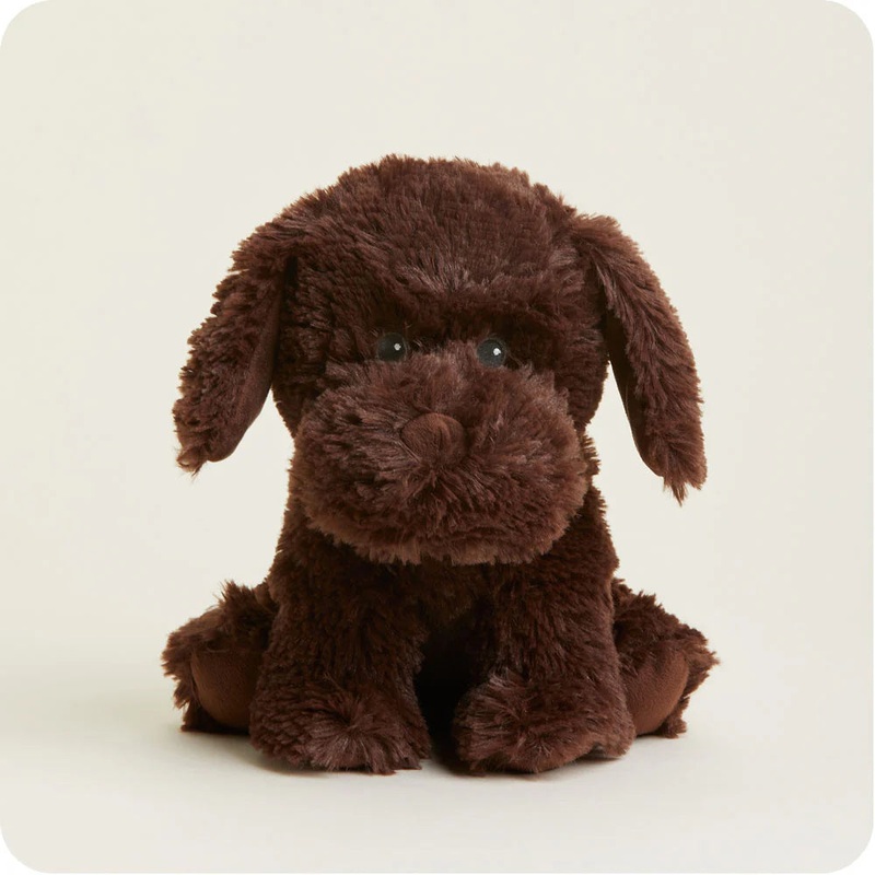 Chocolate Labrador- Warmies 13" Microwaveable Plush Animal Lavender Scented