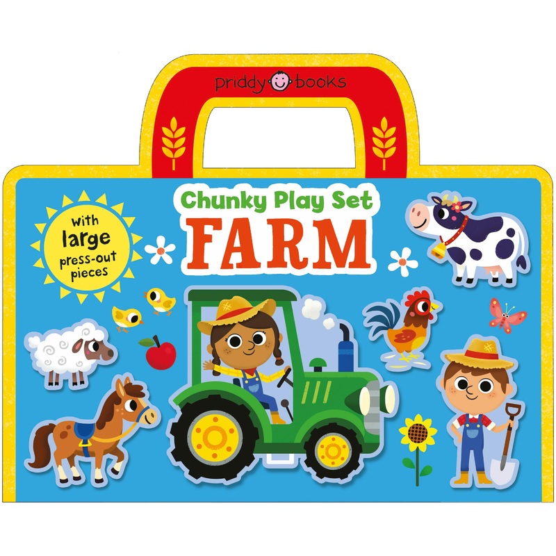 Chunky Play Set Farm with Large Press-Out Pieces