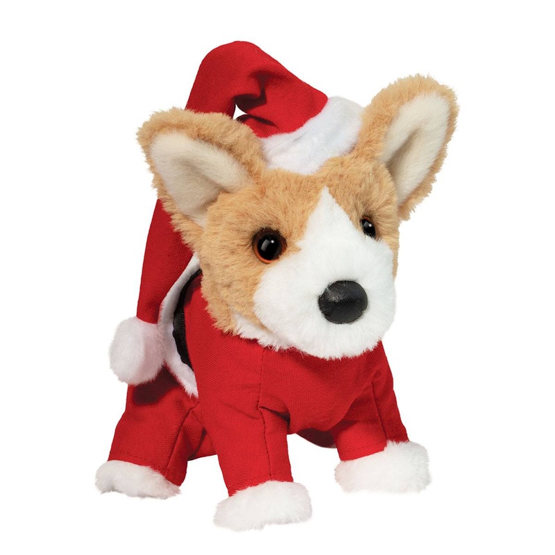Corgi Mini Pup with Santa Suit