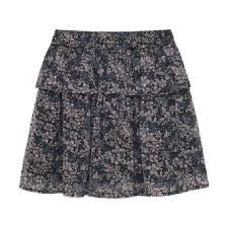 Creamie Dobby Flower Skirt