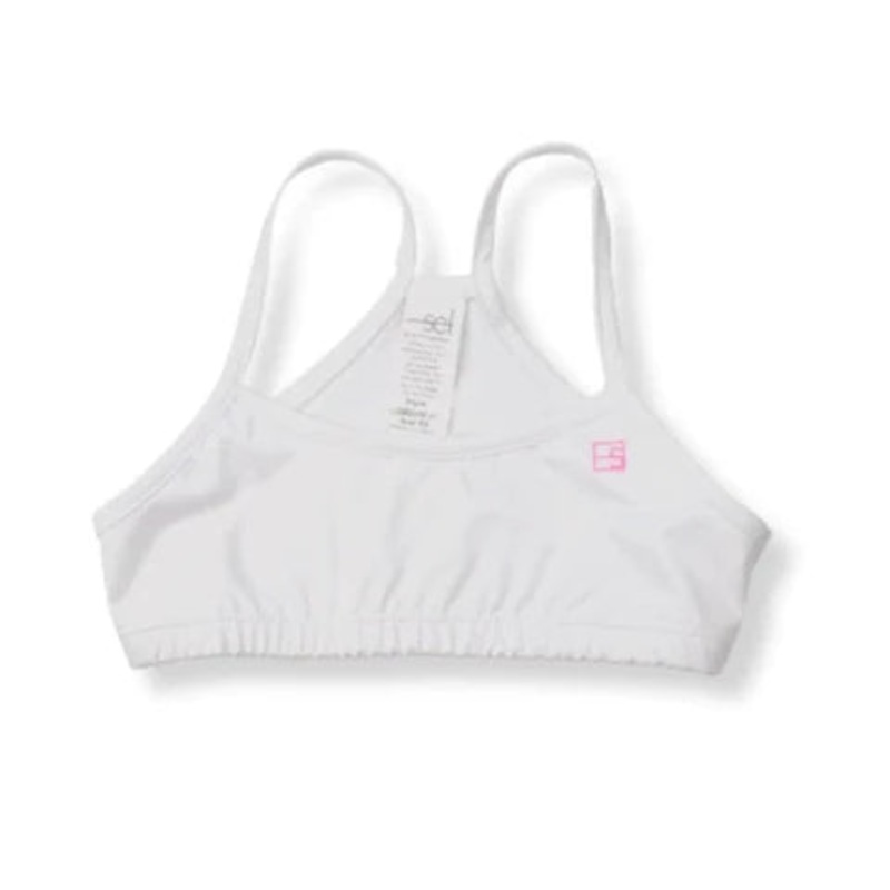 Set Athleisure White Briana Sports Bra