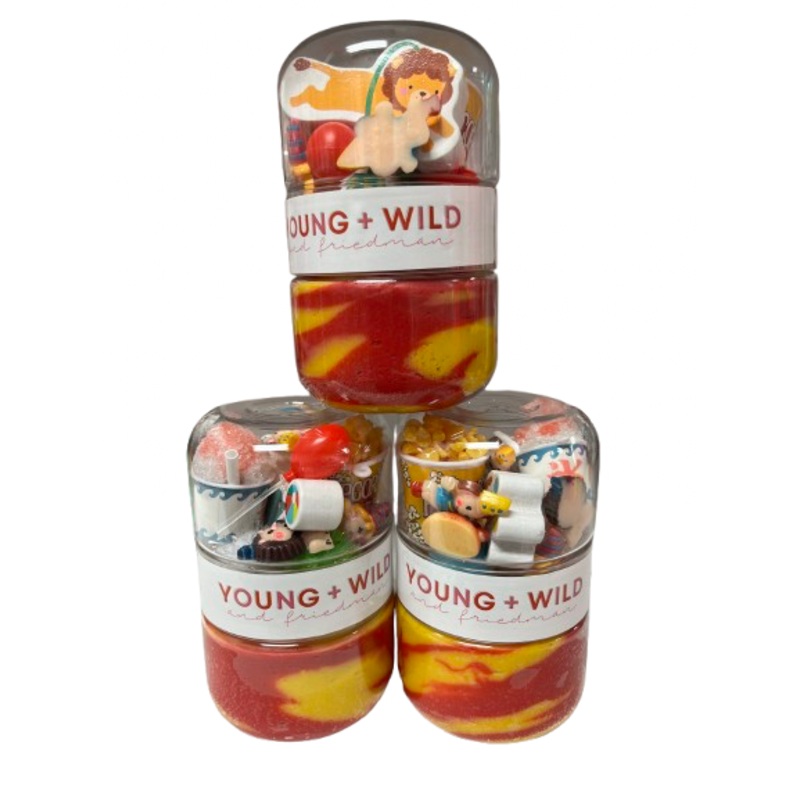 YWF Grab & Go Dough Jar - Circus