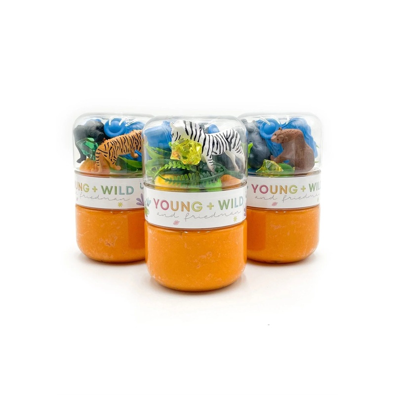 YWF Grab & Go Dough Jar - Zoo