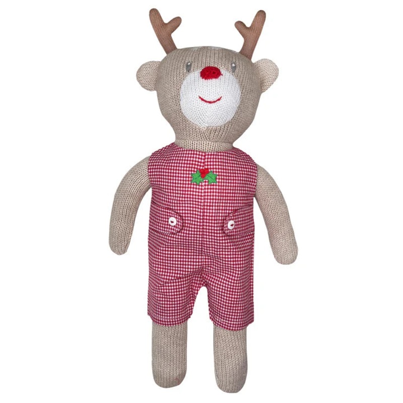 Zubels 15" Reindeer Doll with Romper