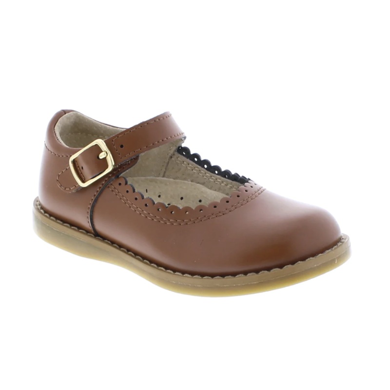 Footmates Dress Shoes - Allie -Chestnut