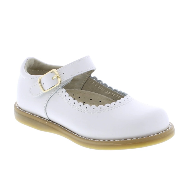 Footmates Dress Shoes - Allie -White