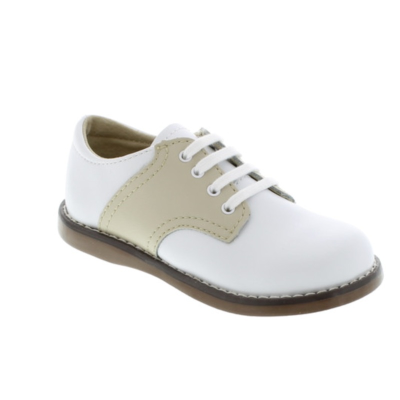 Footmates Dress Shoes - Cheer -White/Ecru