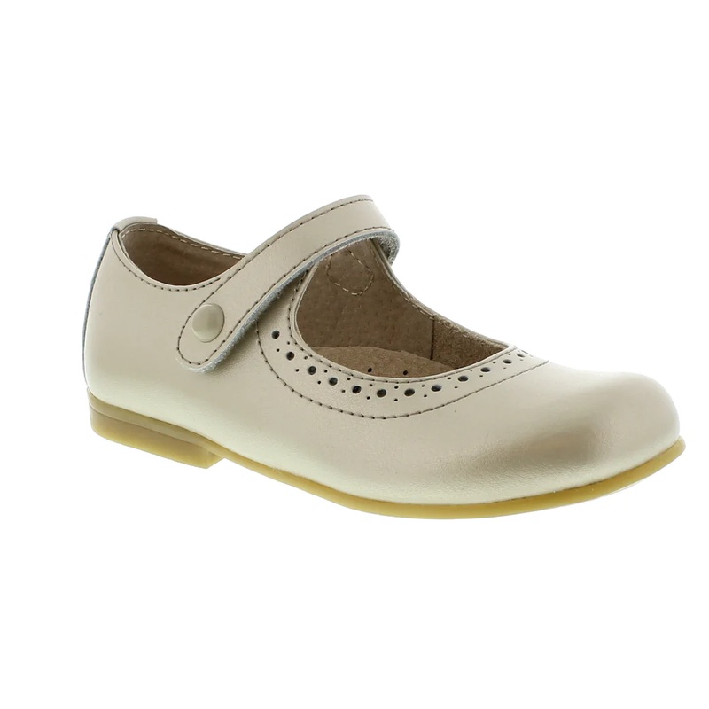 Footmates Dress Shoes - Emma -Soft Gold