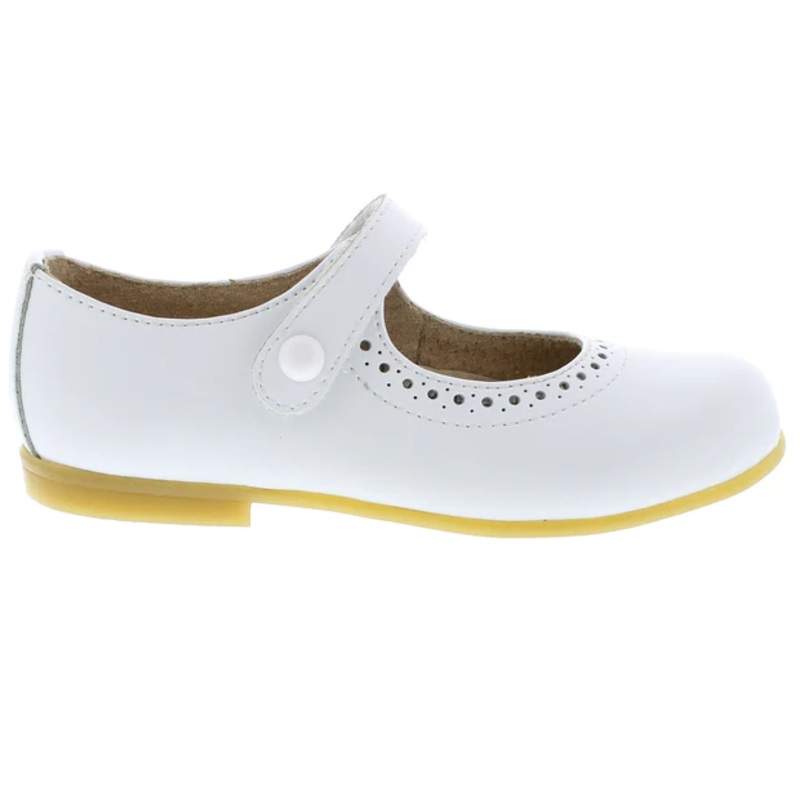 Footmates Dress Shoes - Emma - White