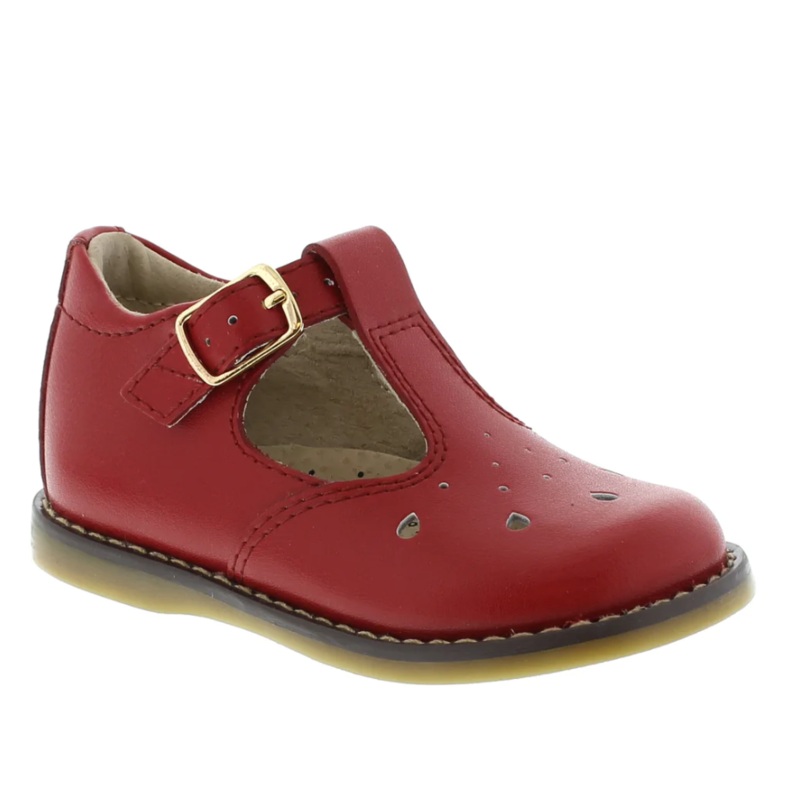 Footmates Dress Shoes - Harper - Apple Red