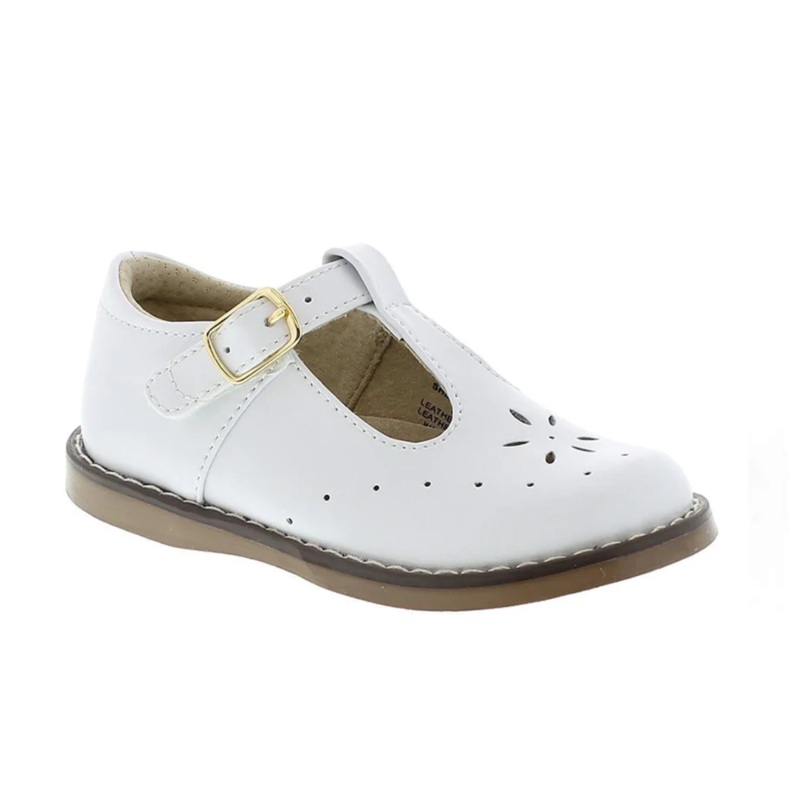 Footmates Dress Shoes- Sherry -White