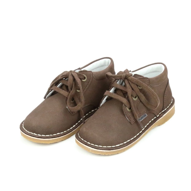Lamour- Hugo Nubuck Dress Shoe-Dark Brown