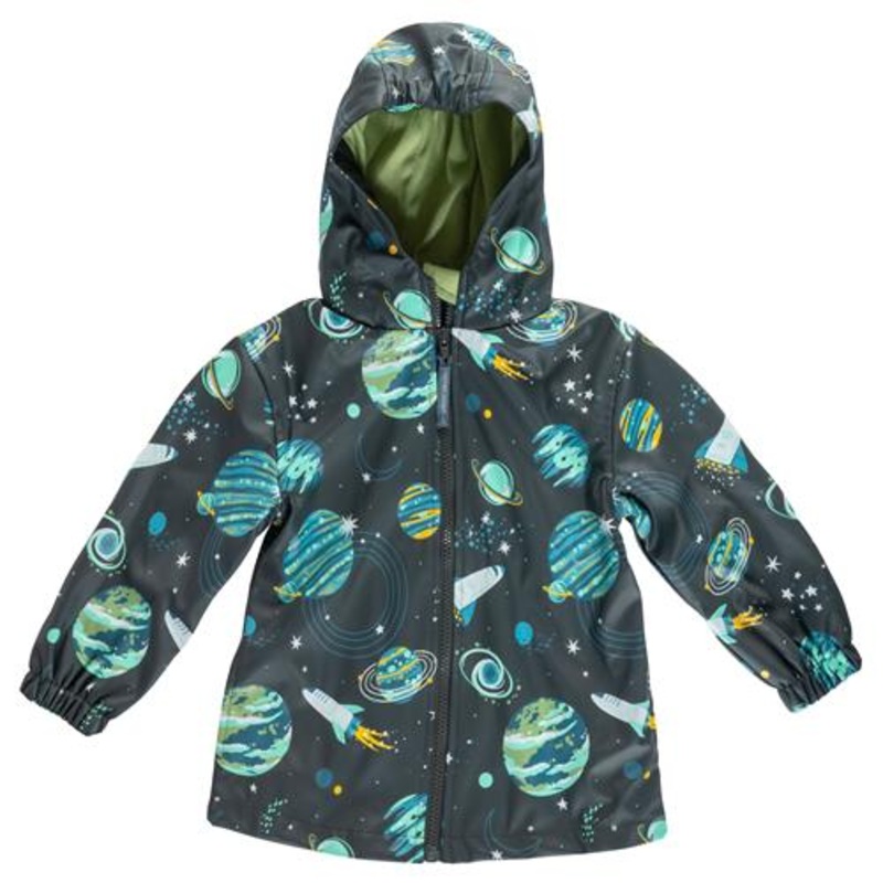 Stephen Joseph Raincoat - Grey Outer Space