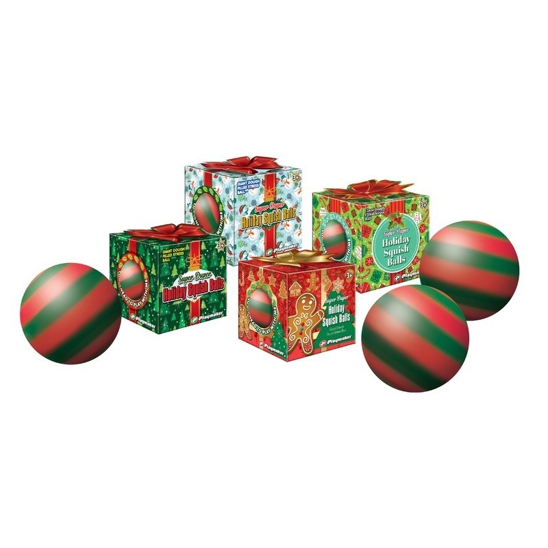 Super Duper Holiday Squish Balls