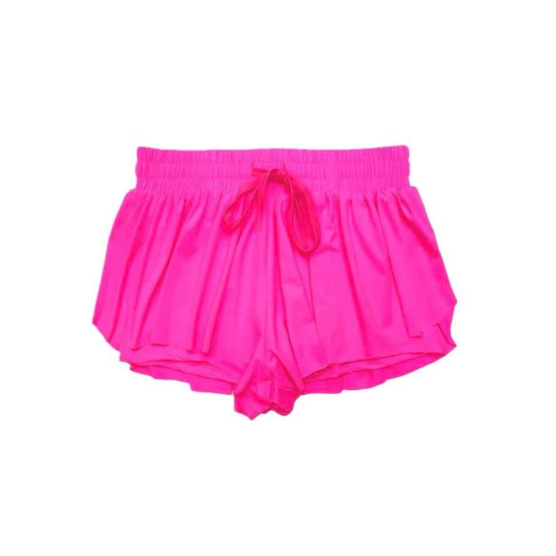 Suzette Fly Away Short- Hot Pink