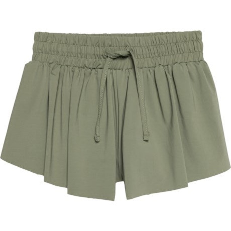 Suzette Fly Away Short- Olive Green