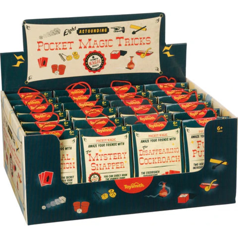 Toy Tower Pocket Magic Tricks (Assorted)