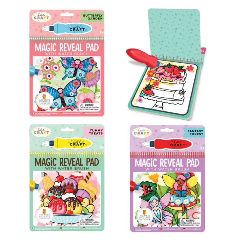 Bright Stripes Magical Reveal Pad