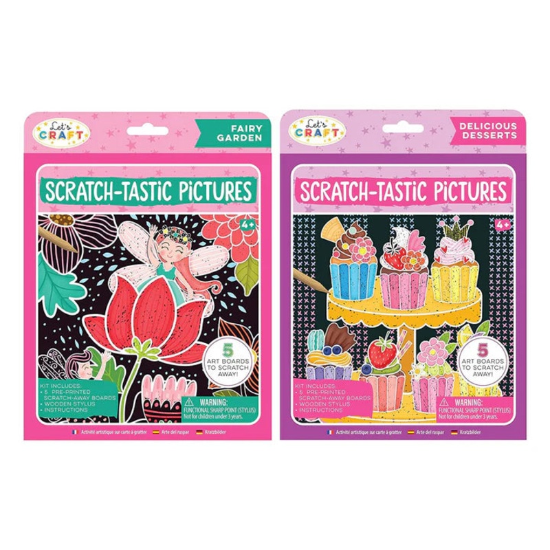 Bright Stripes Scratch Pictures