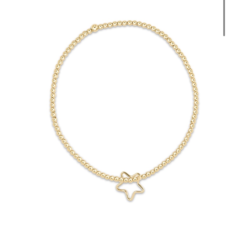 e-newton Hope Unwritten Gold Bracelet with charm (Assorted)