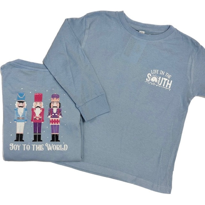 Life in the South Blue Nutcracker Tee