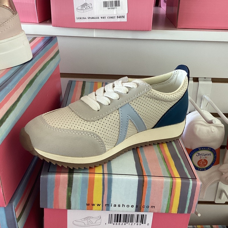 Mia Sneaker - Iena - White/Blue Malta