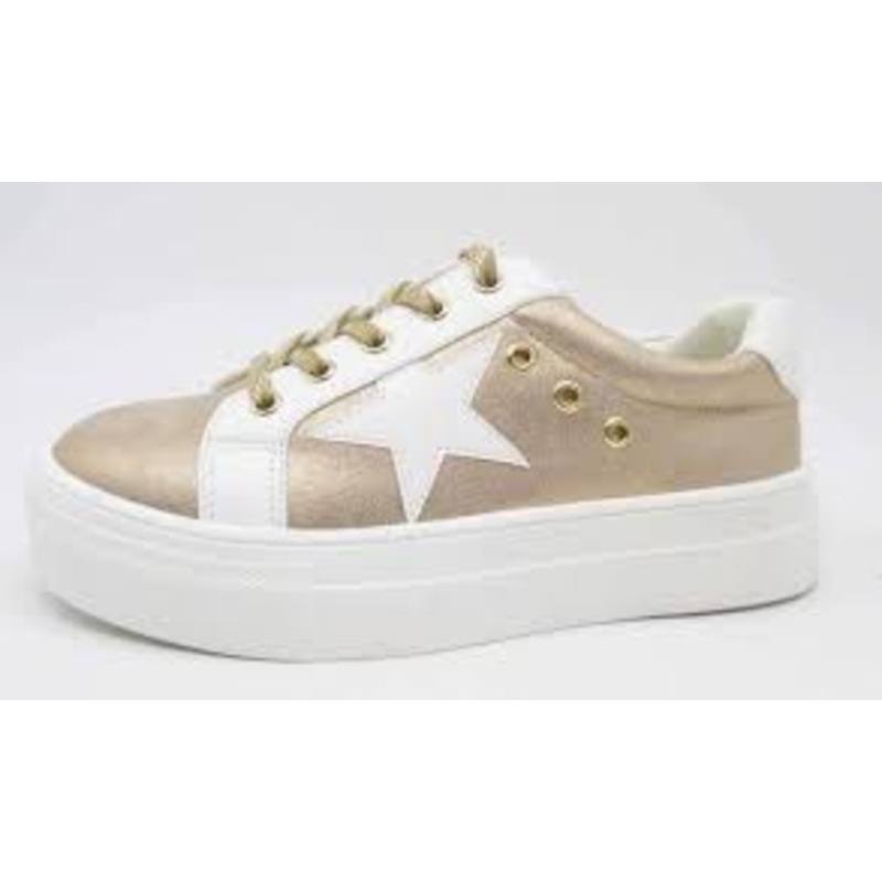 Mia Sneaker - Sparklee- Rose Gold Comet