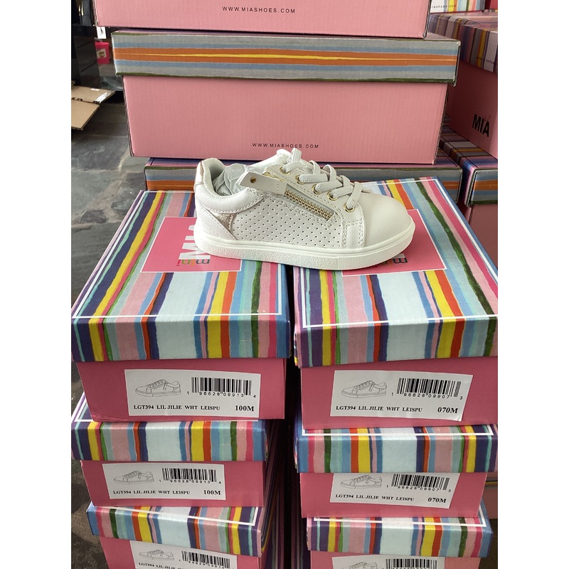 Mini Mia Sneaker - Lil Jilie White