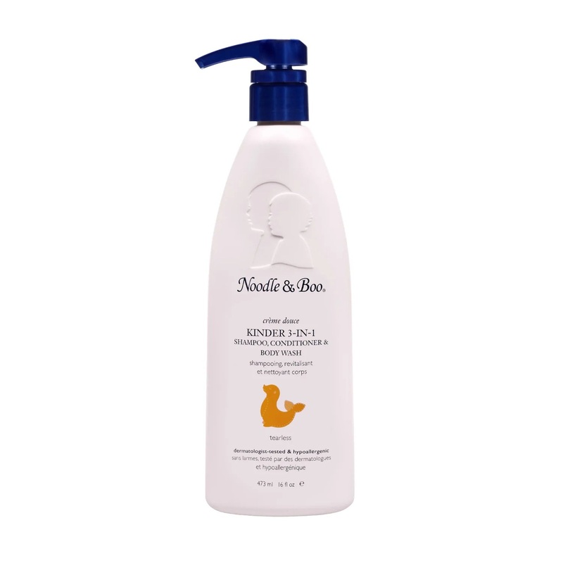 Noodle & Boo 16oz Creme Douce Kinder 3-in-1 Shampoo, Conditioner and Body Wash