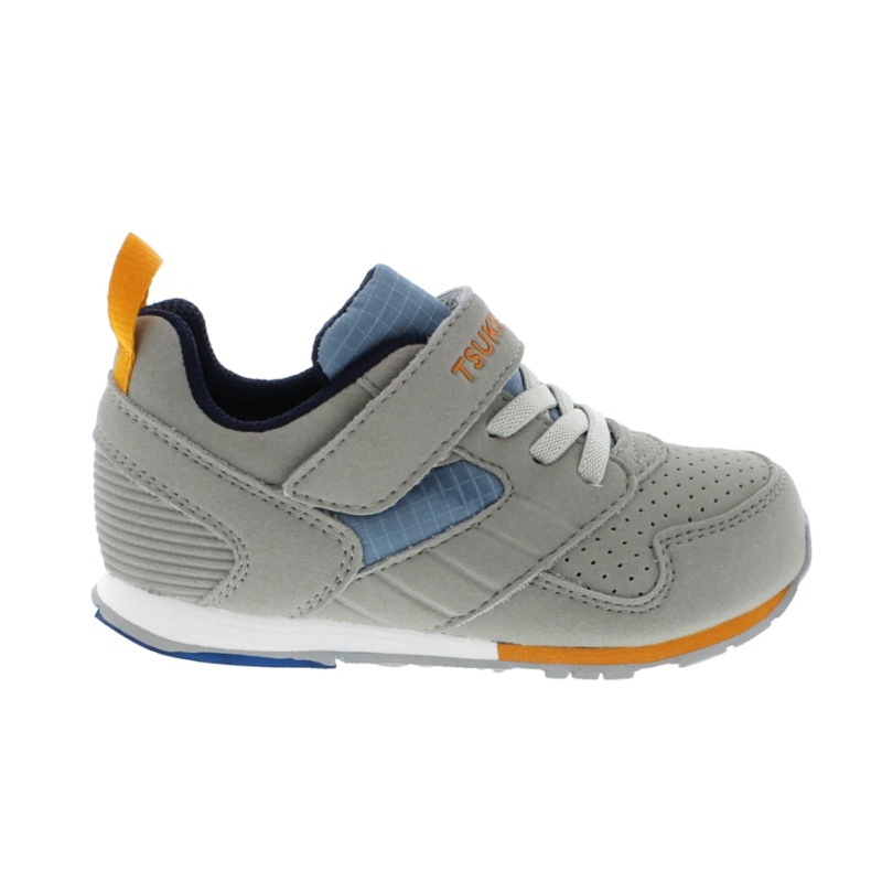 TsukiHoshi Sneaker- Racer - Gray/Sea