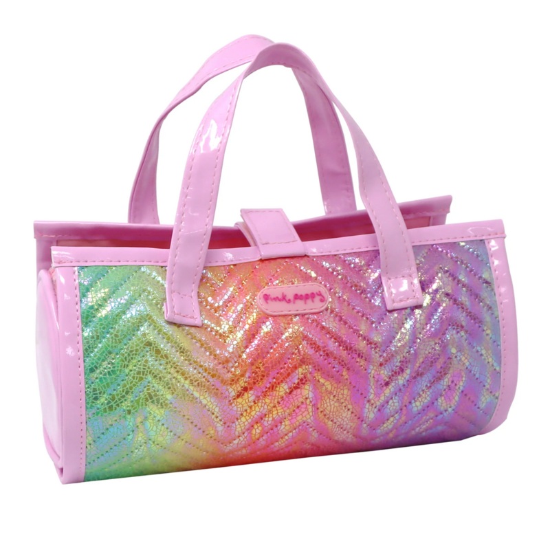 Unicorn Dreamer Quilted Rainbow Jewelry Case