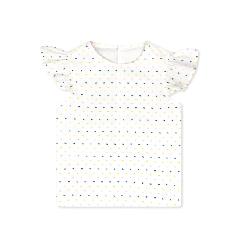 Angel Blouse Celebration Swiss Dot