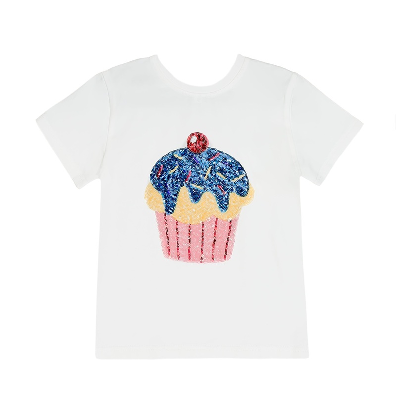 Belle Cher Cupcake Sequin Shirt