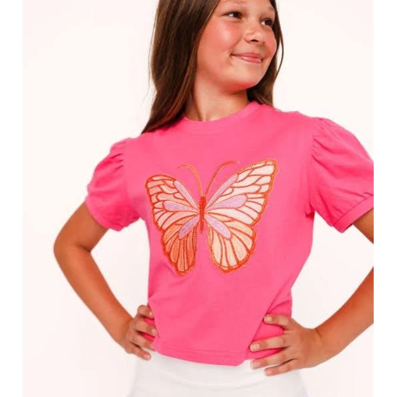Blended Spirit Butterfly Puff Sleeves