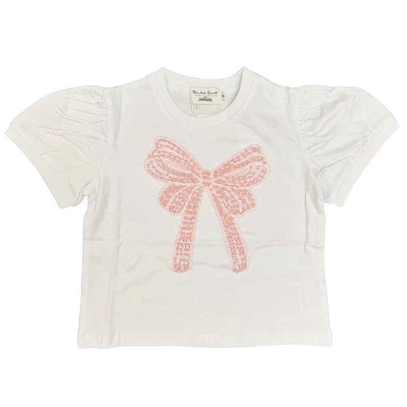 Blended Spirit Pink Coquette Bow Puff Sleeves