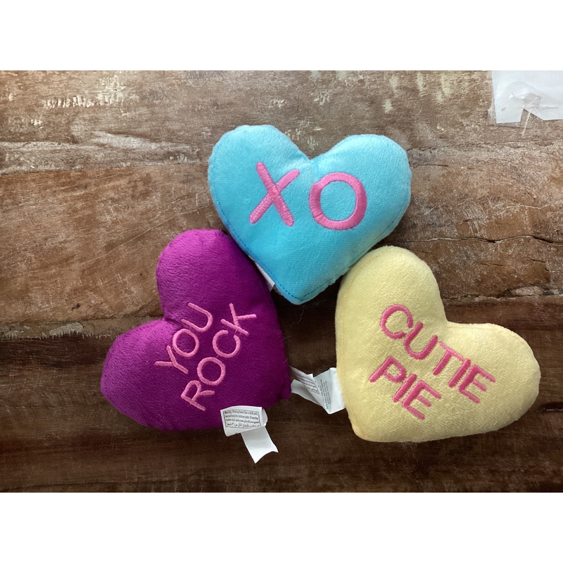 Conversation Heart Plush
