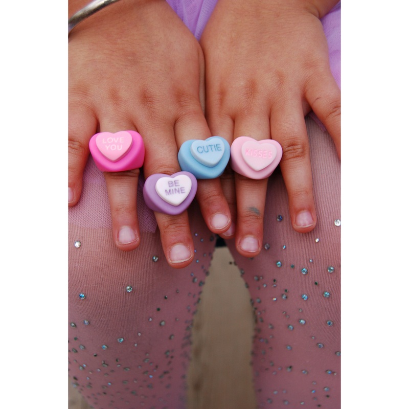 Great Pretenders Candy Heart Rings (Assorted)