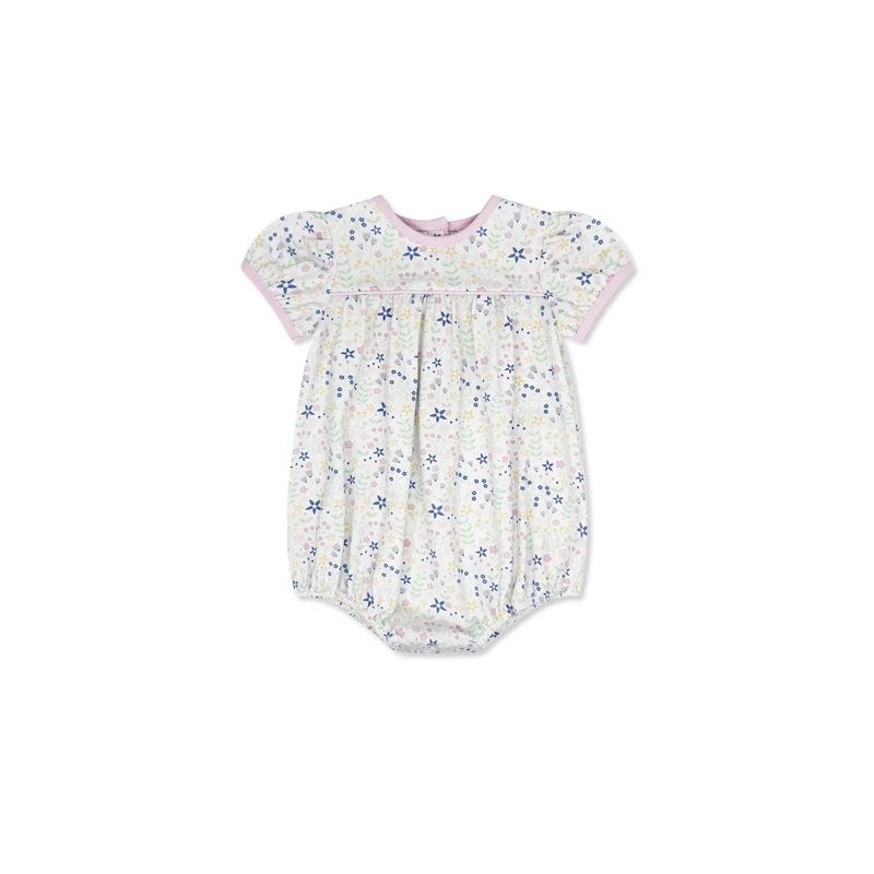 Lullaby Set Mother May I Bubble - Petunia Floral, Paradise Pink