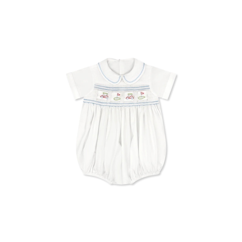 Lullaby Set Noah Ribbon Bubble - Blessings White, Beaumont Blue