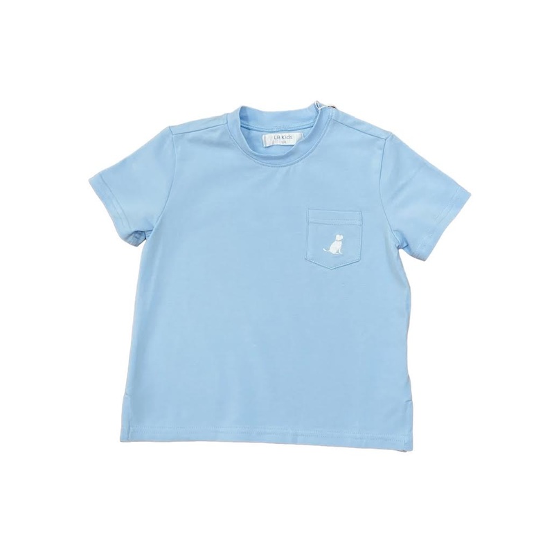 Lulu Bebe Ethan Crew Neck Tee - Blue