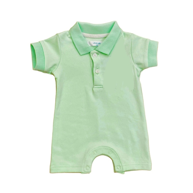 Lulu Bebe Jacob Romper - Mint