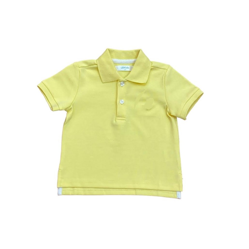 Lulu Bebe Kids Blake Polo - Yellow