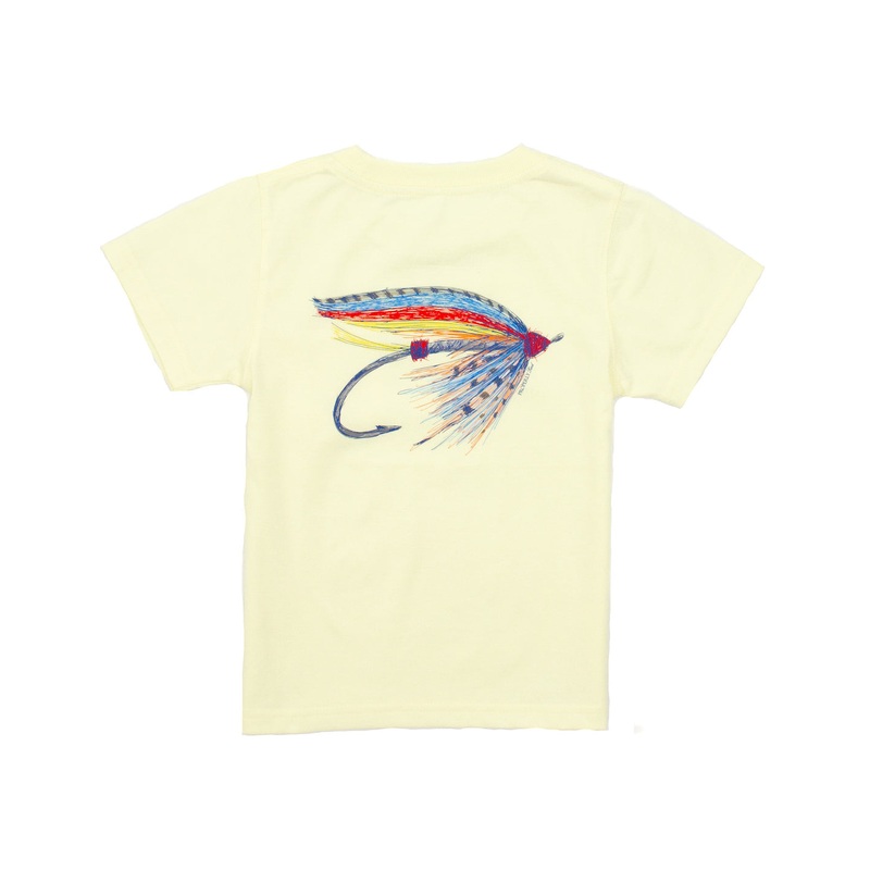 Properly Tied Let It Fly S/S Tee - Light Yellow