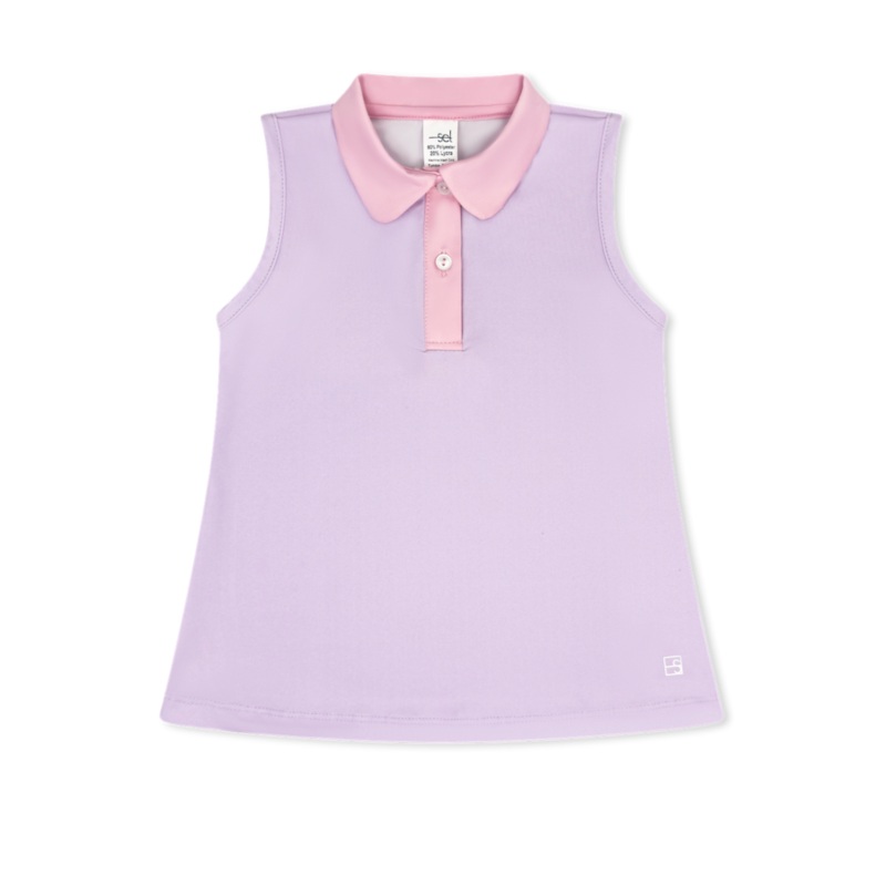 Set Athleisure Gabby Tank - Petal Purple/CC Pink